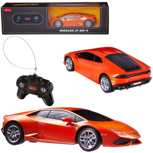 Машина р у 1:24 Lamborghini HURACAN LP 610-4 Цвет Оранжевый 71500O