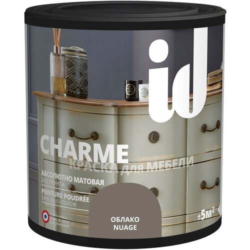 Краска для мебели ID Charme цвет облако 0.5 л