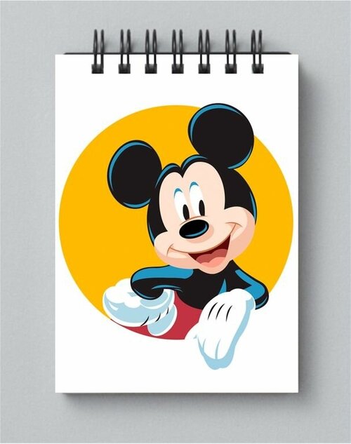 Блокнот Mickey Mouse, Микки Маус №8, Размер А6: 10 на 15 см