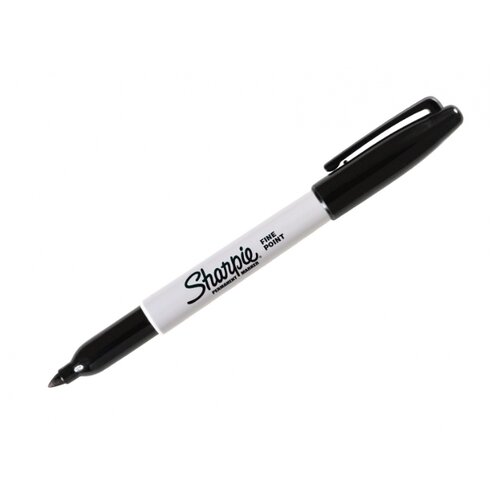 Маркер перманентный Paper Mate Sharpie, Fine, черный, 0,9 мм