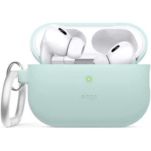 Чехол Elago Silicone Hang case для AirPods Pro 2 (2022), Mint