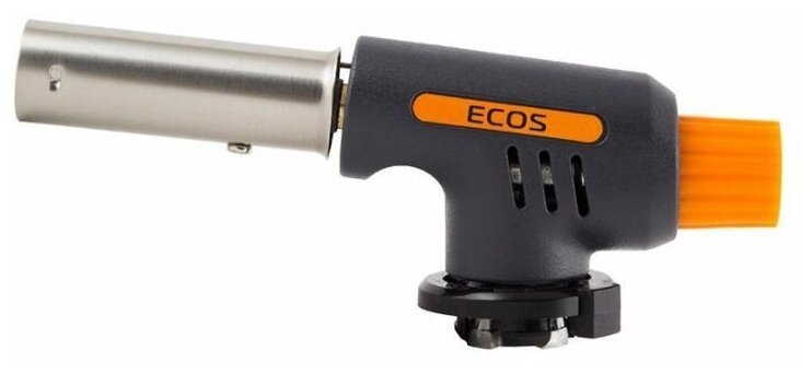 Горелка газовая ECOS 5916 мощность: 4000BTU, черный/оранжевый