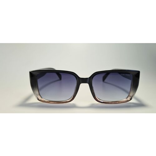 фото Солнцезащитные очки noname, прямоугольные, оправа: пластик, с защитой от уф, градиентные, устойчивые к появлению царапин, черный