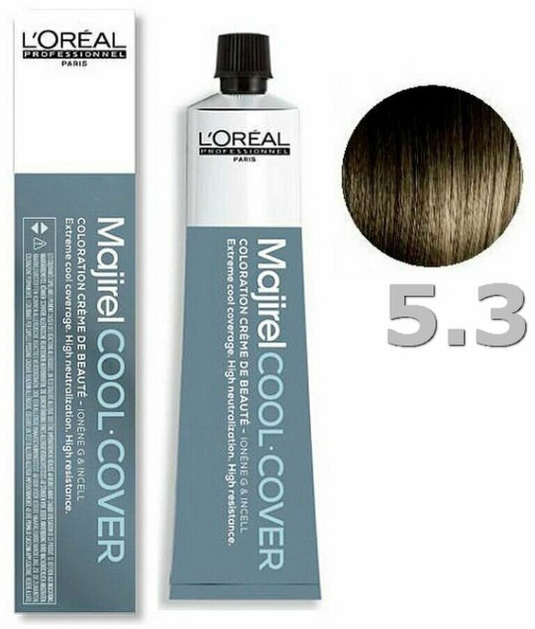 L'Oreal Professionnel Majirel Cool Cover - Стойкая крем-краска для волос, 50 мл