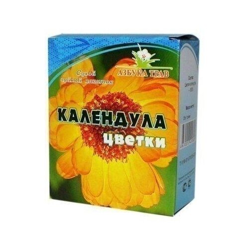 Азбука Трав цветы Календулы, 20 г