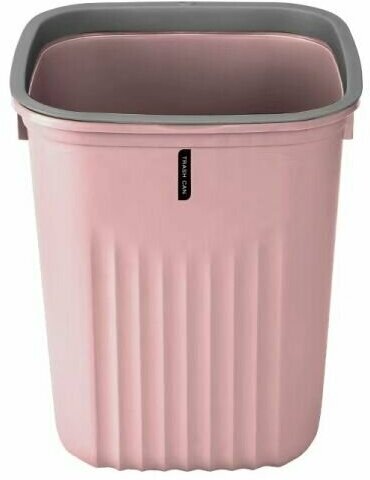 Контейнер для мусора "Opti", 23х23х28 см, 10 л, розовый - фотография № 1
