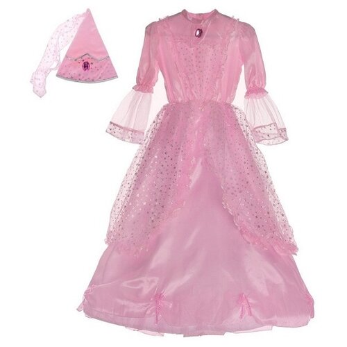 фото Костюм i-brigth company фея (пс585), розовый, размер 140