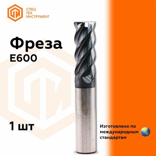 Фреза E600 D7-L60-T4-AlTiN-HRC60B STI