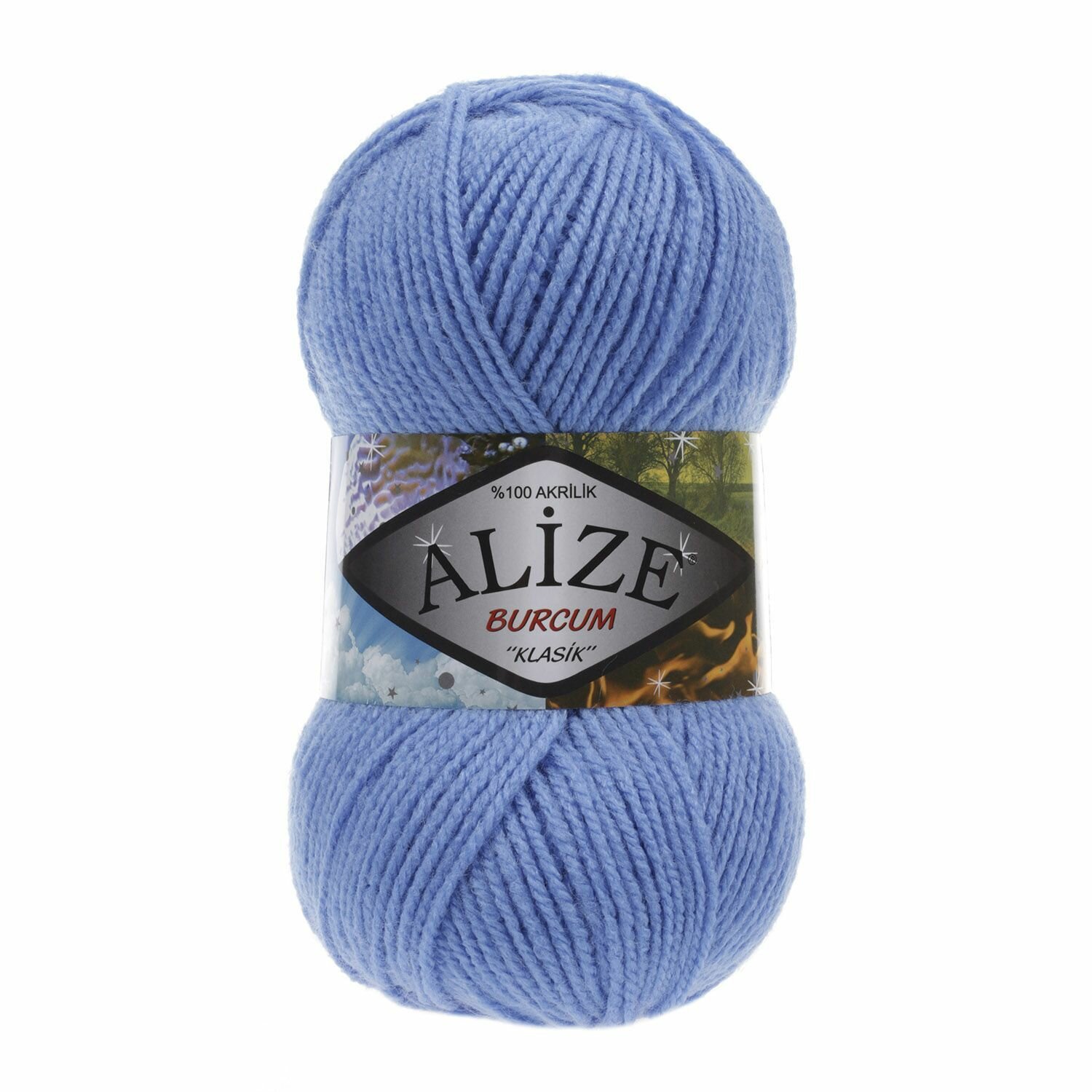 Пряжа Alize "Burcum klasik" (5 шт*100 гр.)(100% акрил) 289