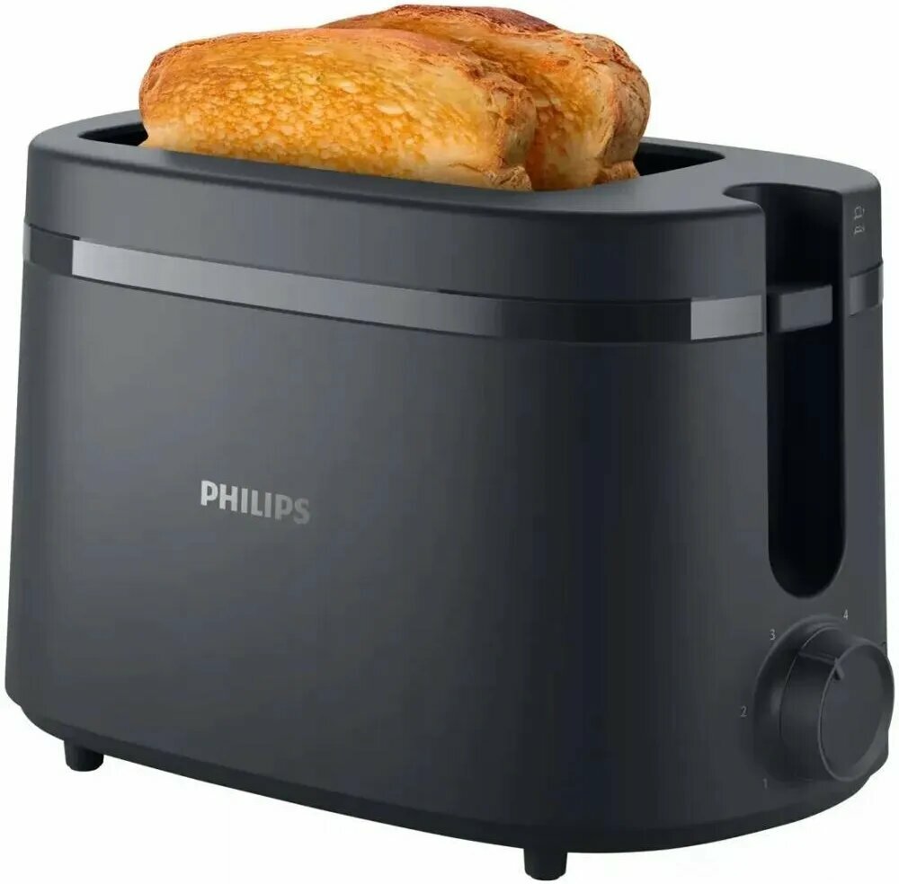 Тостер PHILIPS Essentials 1000 HD2510/90 черный