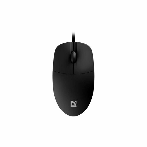 Мышь проводная Defender Azora MB-241 black (USB, 2 кнопки, оптическая, 1200dpi) (52241) черный, black