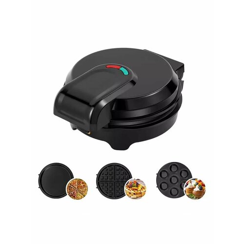 Вафельница электрическая со сменными панелями 1000 Вт 2738₽