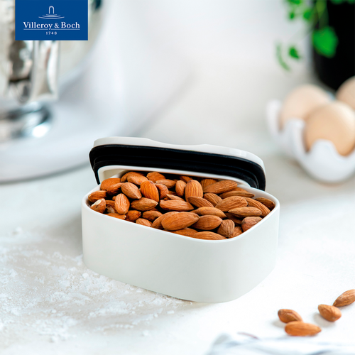 Контейнер с крышкой 280 мл, To Go & To Stay, like. by Villeroy & Boch, Премиум-Фарфор белый