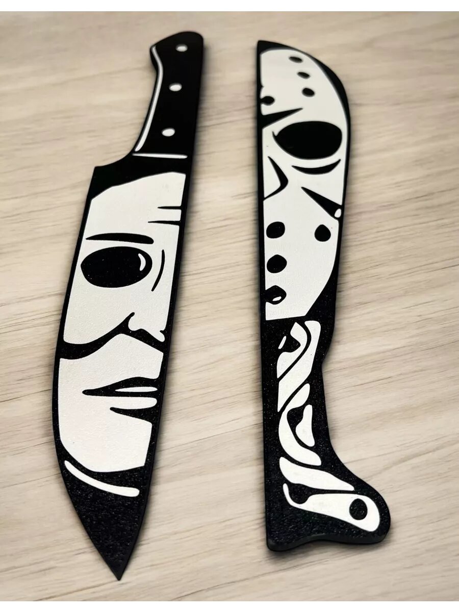 Набор Хоррор Ножей фигурок герои Ужасов — фото 1