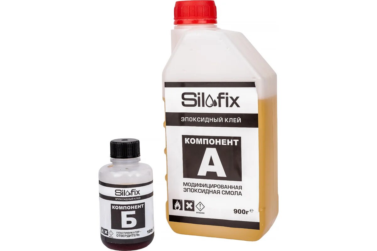 Sila клей Эпоксидный на основе эпоксидной смолы 1000 г Silfix01