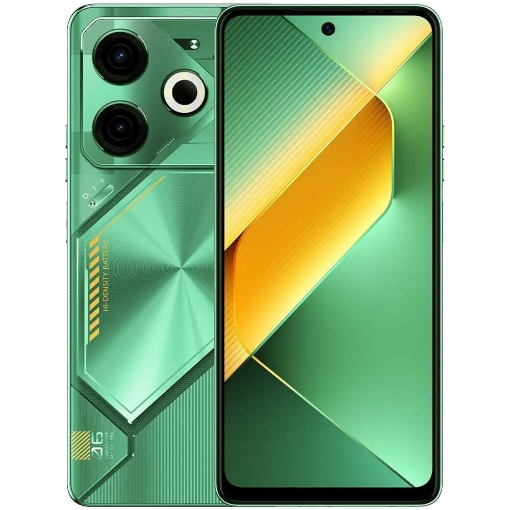 Смартфон Tecno Pova 6 Neo 8/256 зеленый Android 14 6.8" 50Мп — фото 1