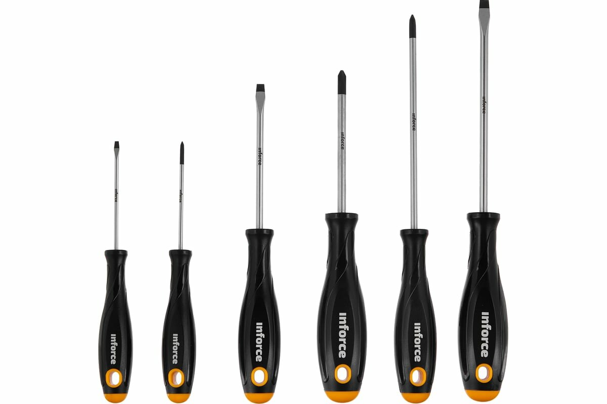 Набор отверток Inforce 6шт — фото 1