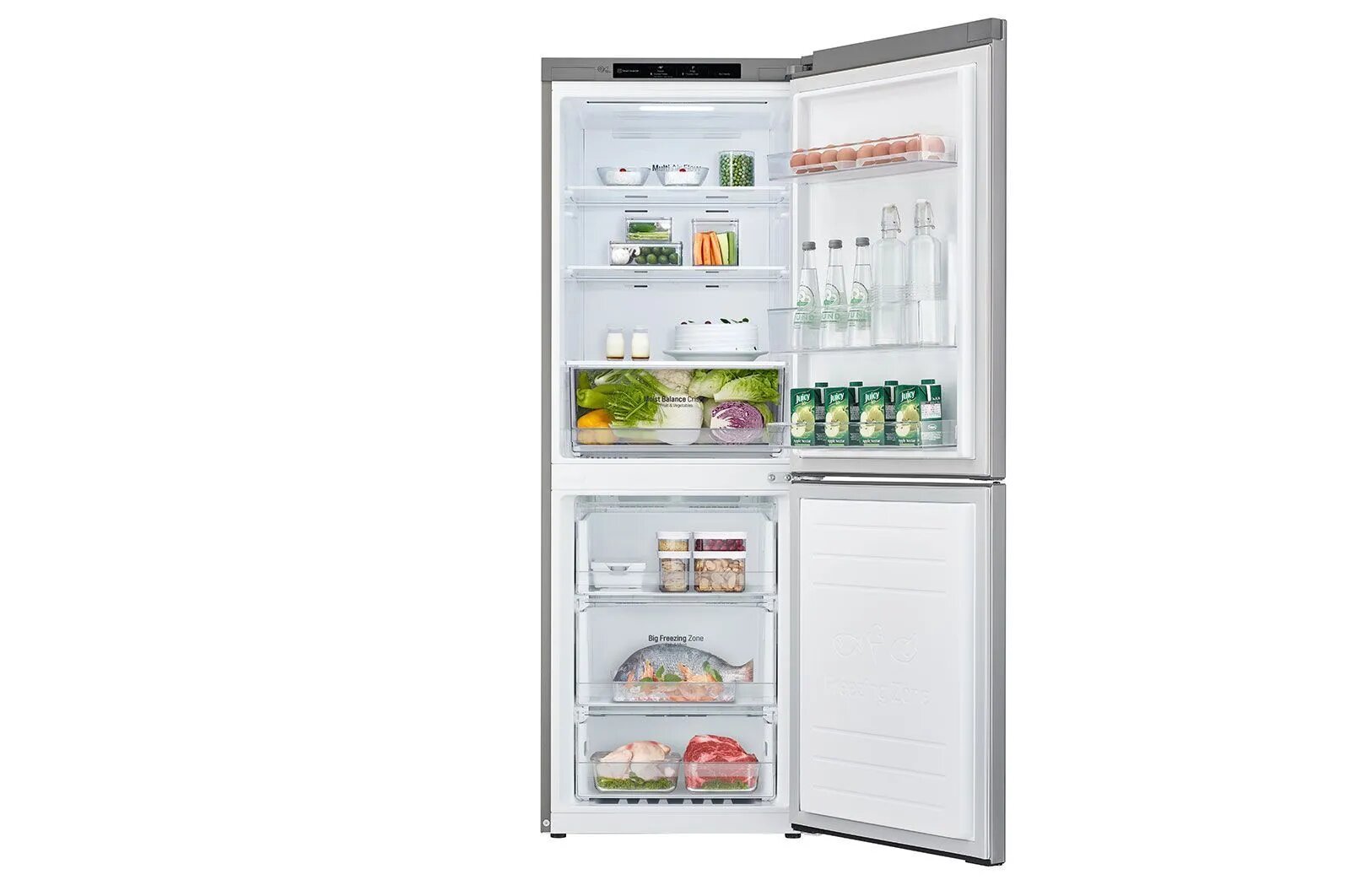Холодильник LG GC-B399SMCL, инверторный компрессор, No Frost, 399 л