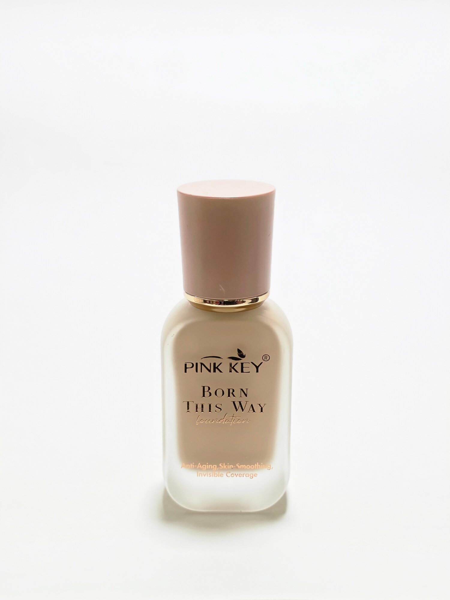 Тональный крем Pink Key, "Born This Way", натуральный, легкий