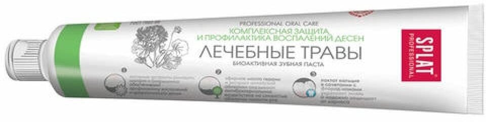 Splat Prof MEDICAL HERBS / лечебные травы зубная паста, 40 мл 112.15009.0101