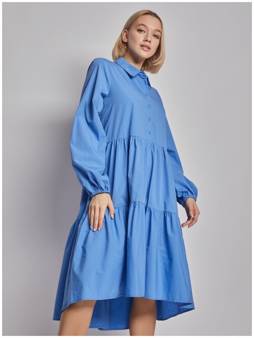 Платье Zolla, размер M, голубой