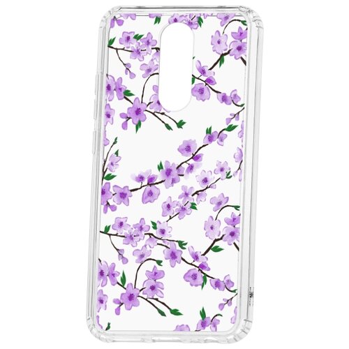 фото Чехол-накладка xiaomi redmi 8 kruche print сакура