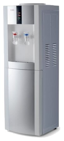 Кулер для воды AEL LС-AEL-47b white/silver с холодильником