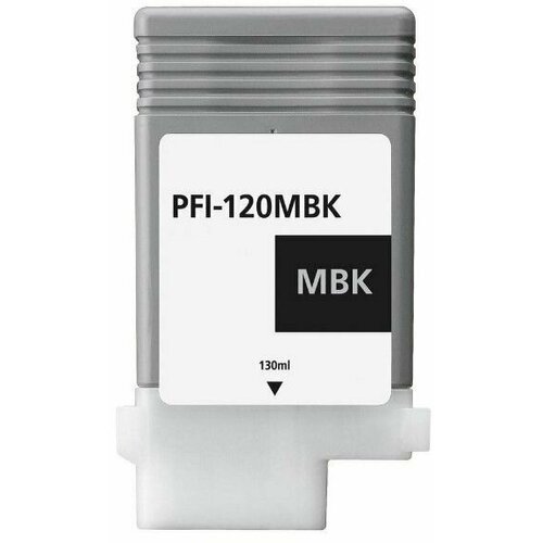 Картридж Sakura 120 матовый черный PFI-120 совместимый для Canon IPF TM-200 TM-205 TM-300 TM-305 картридж sakura 120 комплект pfi 120 совместимые xl 5 штук для canon ipf tm 200 tm 205 tm 300 tm 305