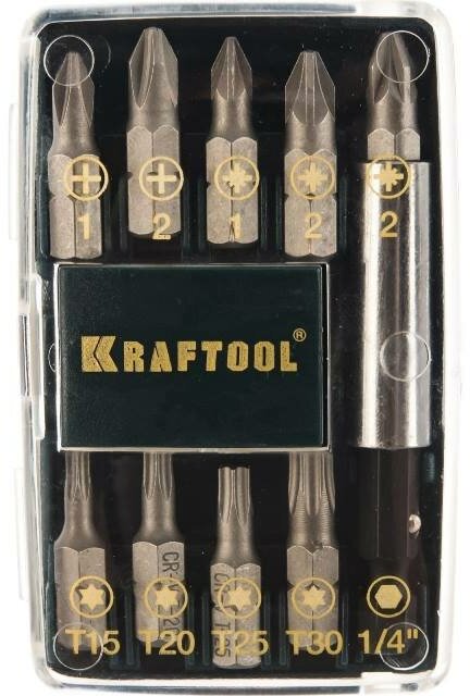 Набор бит KRAFTOOL - фото №5