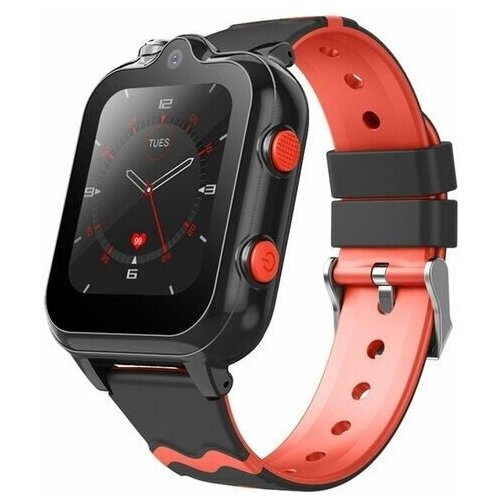 Детские умные часы Smart Baby Watch Wonlex KT18 GPS WiFi 2 камеры 4G черные водонепроницаемые 899000₽