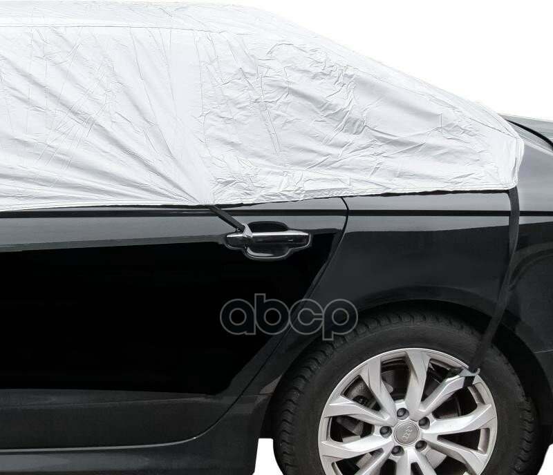 Чехол-тент на крышу и окна автомобиля, защитный (259*140*56 см) универсал., серый AIRLINE - фото №4