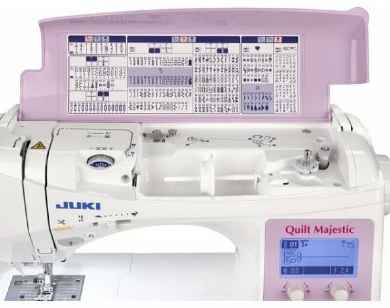 Швейная машина Juki Quilt Majestic QM-900, бело-розовый