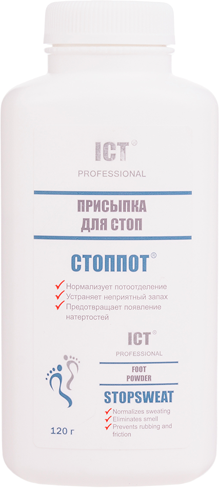 ICT Стоппот Присыпка для стоп 120 г 1 шт