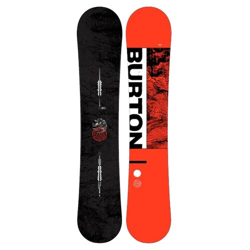 фото Сноуборд burton ripcord (20-21), 162w см, черный/красный