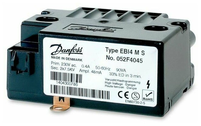 Трансформатор розжига Danfoss EBI4MS 052F4045