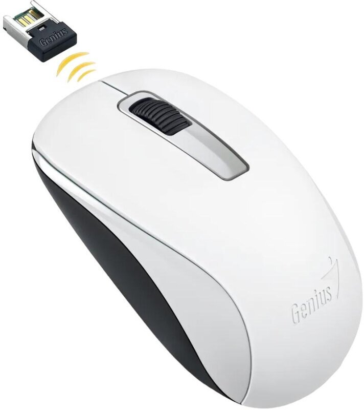 Мышь компьютерная Genius NX-7005 (G5 Hanger), 800-1600 DPI, USB, белый