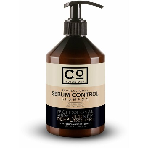 Шампунь для жирных волос CO PROFESSIONAL Sebum Control Shampoo, 500 мл
