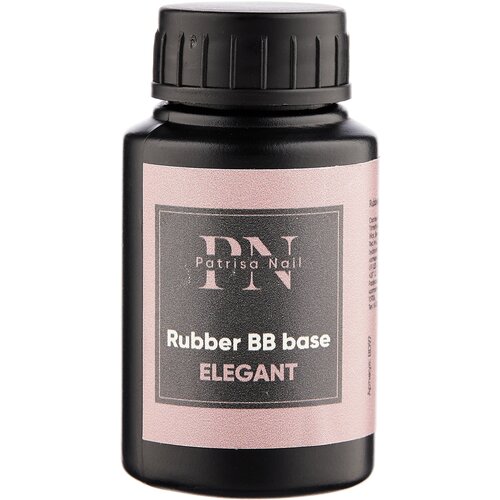 Patrisa Nail Базовое покрытие Rubber BB-base, Elegant, 30 мл patrisa nail базовое покрытие rubber bb base elegant 30 мл