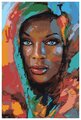 Картина по номерам "Темнокожая девушка", 40x60 см