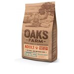 Сухой корм для собак Oak's Farm беззерновой, лосось, криль (для мелких и карликовых пород) - изображение