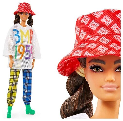 Кукла Barbie в шляпе - фото №5