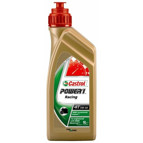 фото Моторное масло castrol power 1 racing 4t 5w-40 1 л