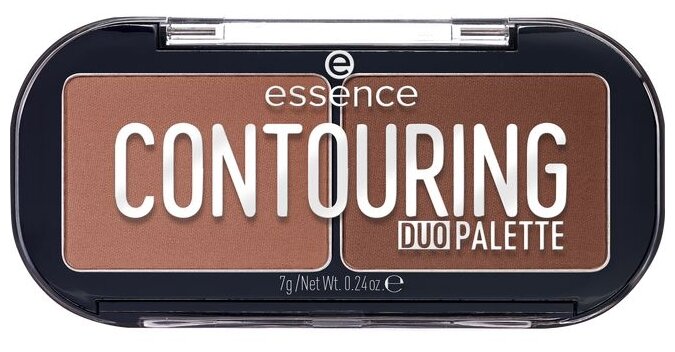 Эссенс / Essence - Палетка для контуринга лица Contouring Duo тон 20 Darker Skin 7 г