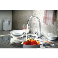 Groot universum Laboratorium stap Смеситель для кухни (мойки) Grohe Costa L 31831001 серебристый — купить в  интернет-магазине по низкой цене на Яндекс Маркете