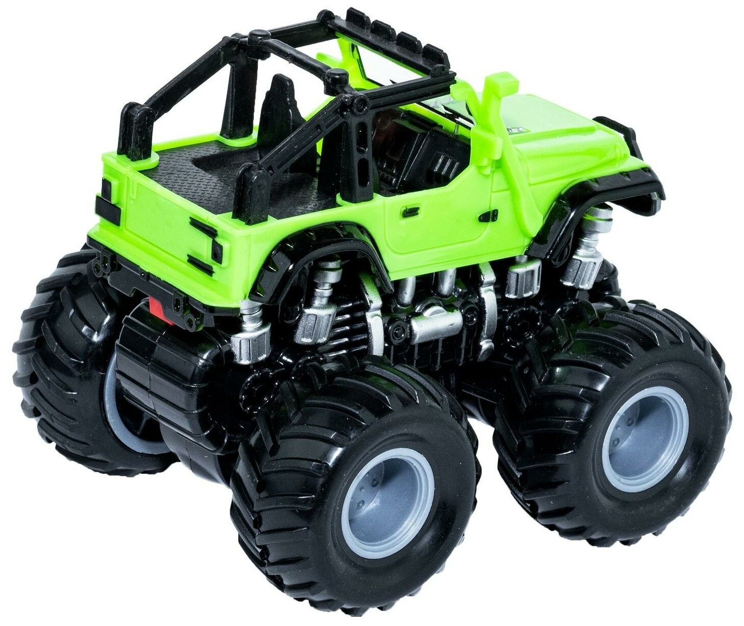 Джип 4WD со светящимся в темноте корпусом, зеленый (ВВ5062) Bondibon - фото №2