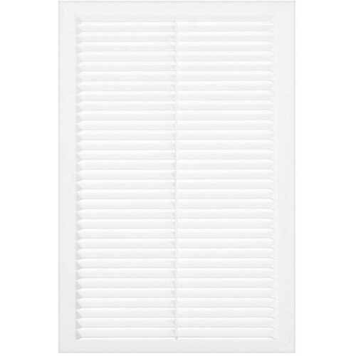 Решетка вентиляционная ZEIN Люкс Л192 192 х 285 мм с сеткой неразъемная 335₽