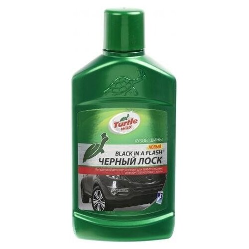 фото Полироль для шин turtle wax black in a flash, 300 мл 1 шт.