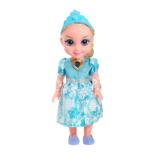 Интерактивная кукла Happy Valley Подружка Оля, 33 см, 3243533 голубой