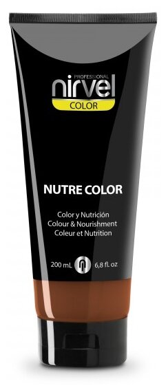 Гель-маска NUTRE COLOR для тонирования волос NIRVEL PROFESSIONAL оранжевая 200 мл