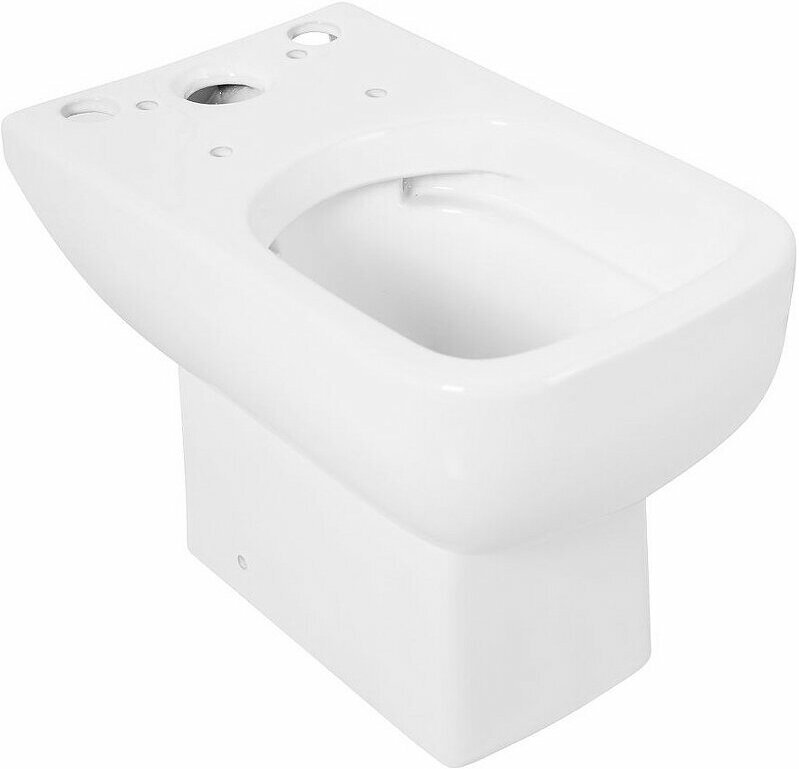 Унитаз компакт BelBagno Aurora BB8604CPR/SC без бачка с сиденьем Микролифт